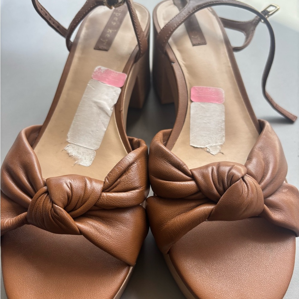 Brown Leather Women's Sandals